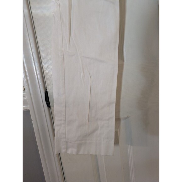Worthington Women's White Modern Fit Straight Leg Dress Pants Size 4 Stretch - Picture 7 of 10